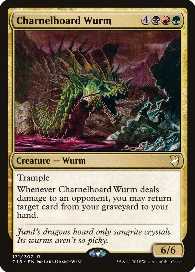 Charnelhoard Wurm [Commander 2018] | Jack's On Queen