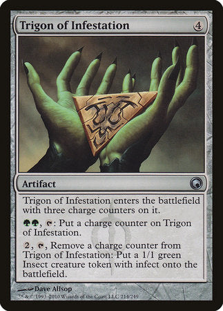 Trigon of Infestation [Scars of Mirrodin] | Jack's On Queen