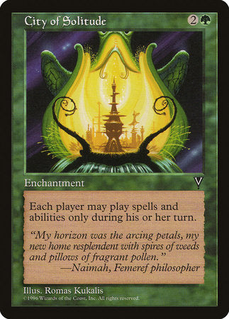 City of Solitude [Visions] | Jack's On Queen
