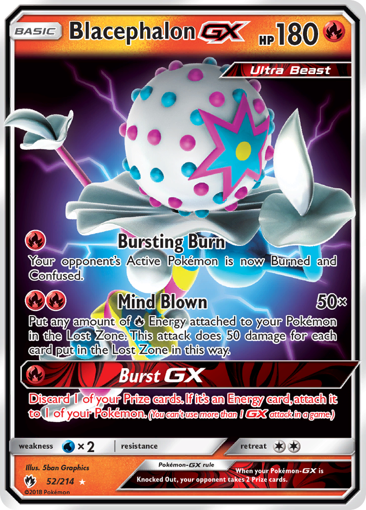 Blacephalon GX (52/214) [Sun & Moon: Lost Thunder] | Jack's On Queen