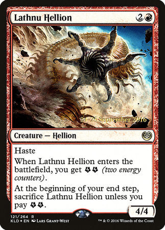 Lathnu Hellion [Kaladesh Promos] | Jack's On Queen