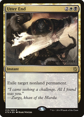 Utter End [Khans of Tarkir Promos] | Jack's On Queen