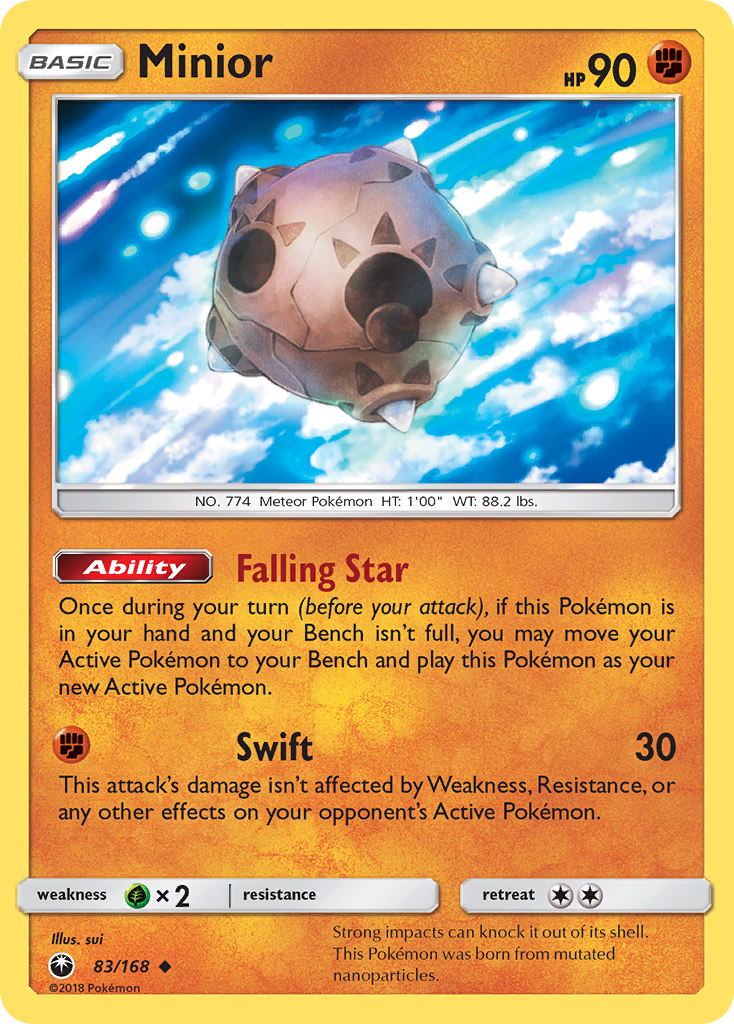 Minior (83/168) [Sun & Moon: Celestial Storm] | Jack's On Queen