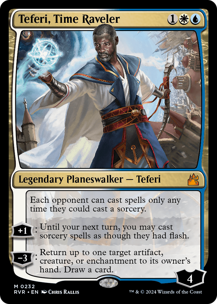 Teferi, Time Raveler [Ravnica Remastered] | Jack's On Queen