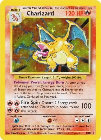 Charizard (4/102) [Base Set Unlimited] | Jack's On Queen