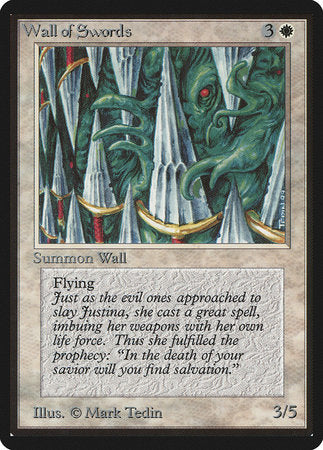 Wall of Swords [Limited Edition Beta] | Jack's On Queen