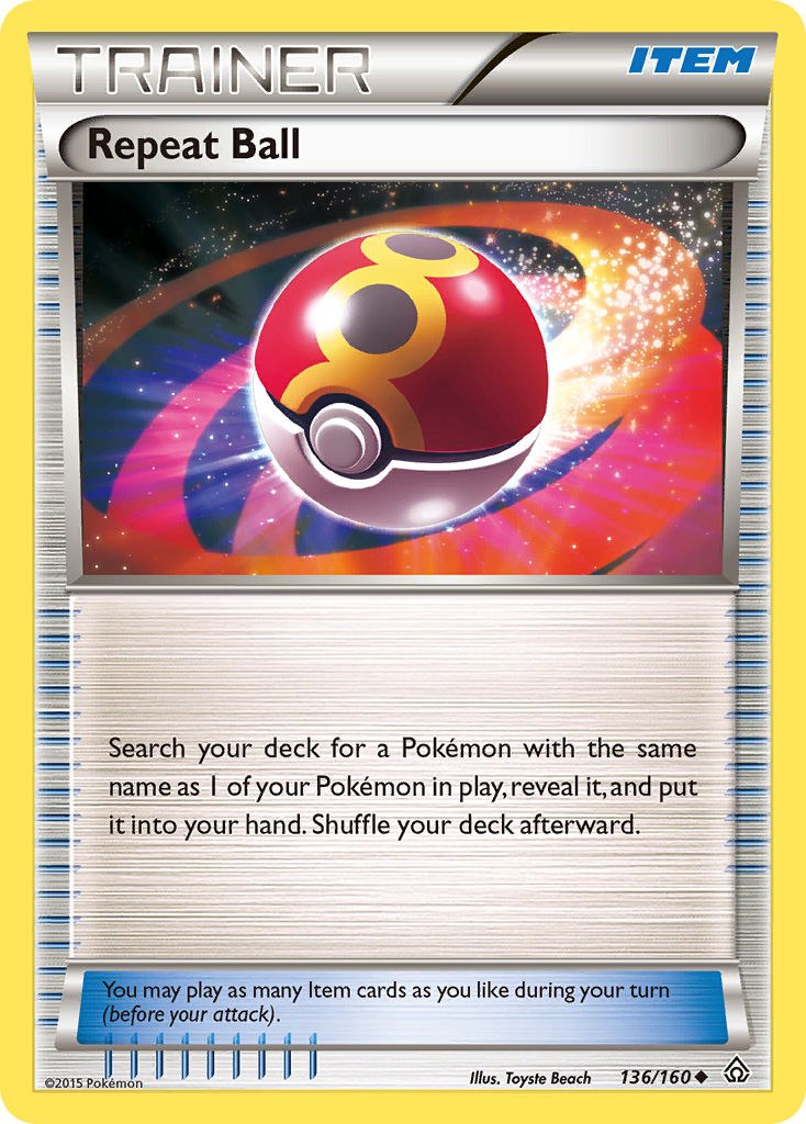 Repeat Ball (136/160) [XY: Primal Clash] | Jack's On Queen