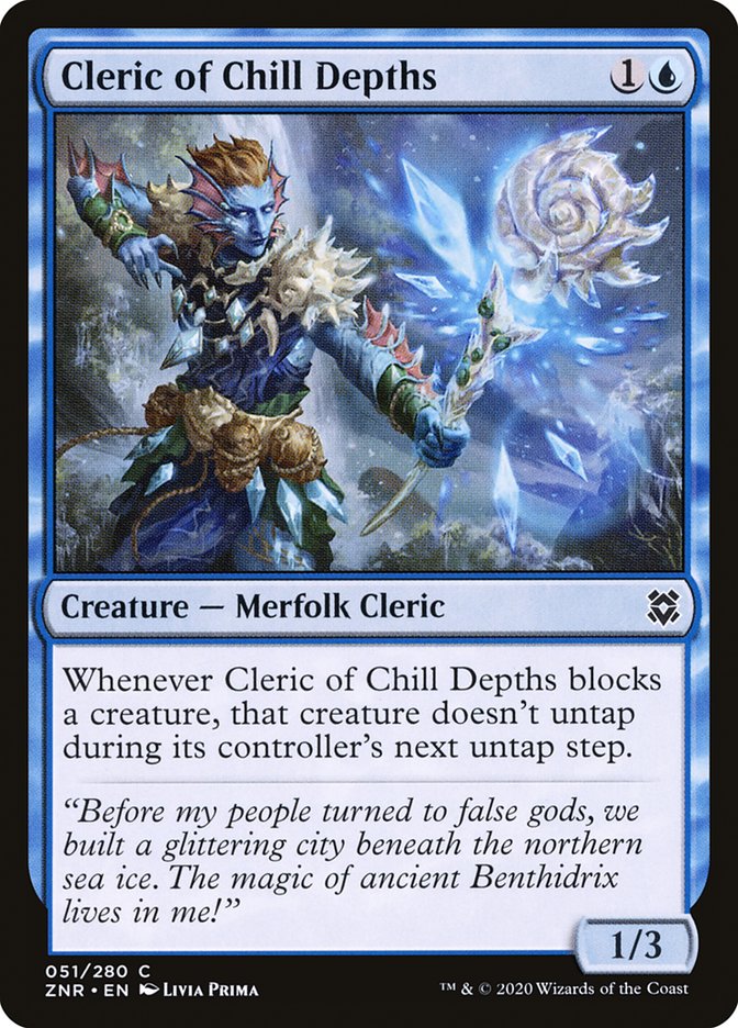 Cleric of Chill Depths [Zendikar Rising] | Jack's On Queen