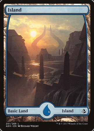 Island (251) - Full Art [Amonkhet] | Jack's On Queen