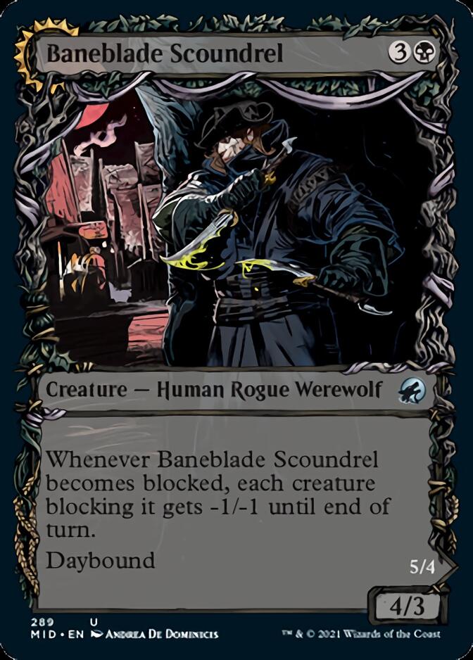 Baneblade Scoundrel // Baneclaw Marauder (Showcase Equinox) [Innistrad: Midnight Hunt] | Jack's On Queen