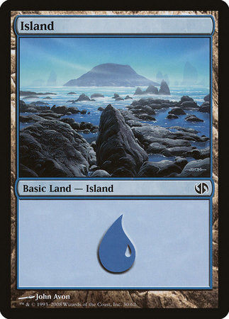 Island (30) [Duel Decks: Jace vs. Chandra] | Jack's On Queen