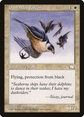 Duskrider Falcon [Weatherlight] | Jack's On Queen