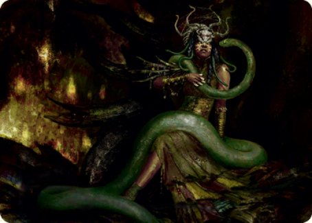 Saryth, the Viper's Fang Art Card [Innistrad: Midnight Hunt Art Series] | Jack's On Queen