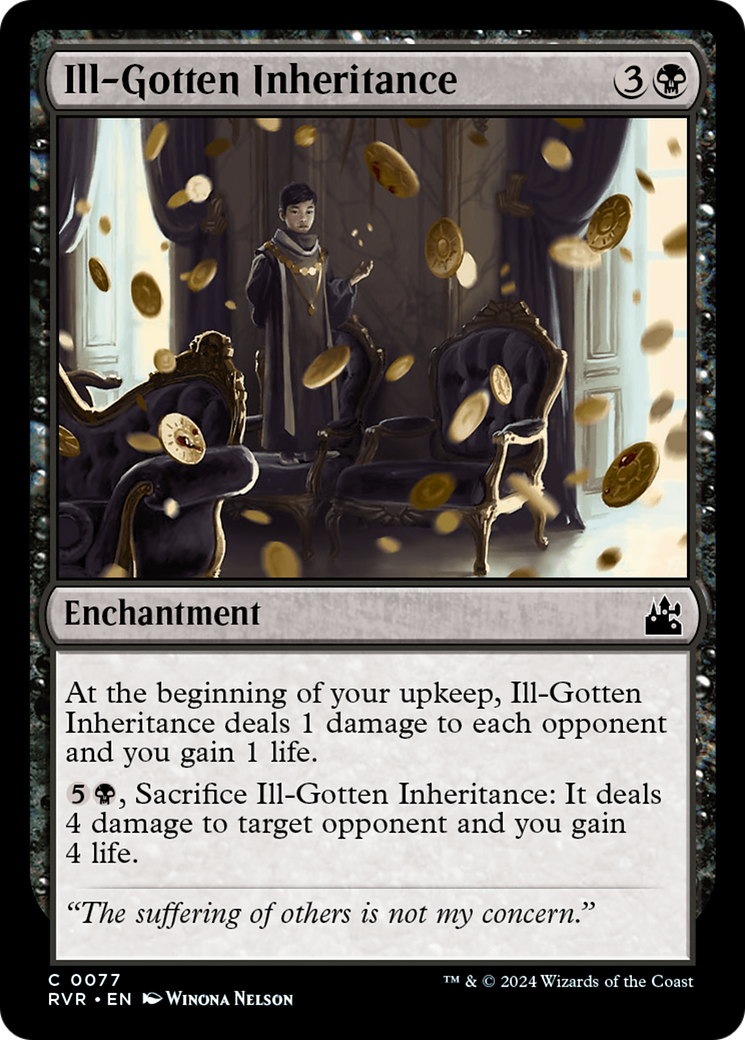 Ill-Gotten Inheritance [Ravnica Remastered] | Jack's On Queen