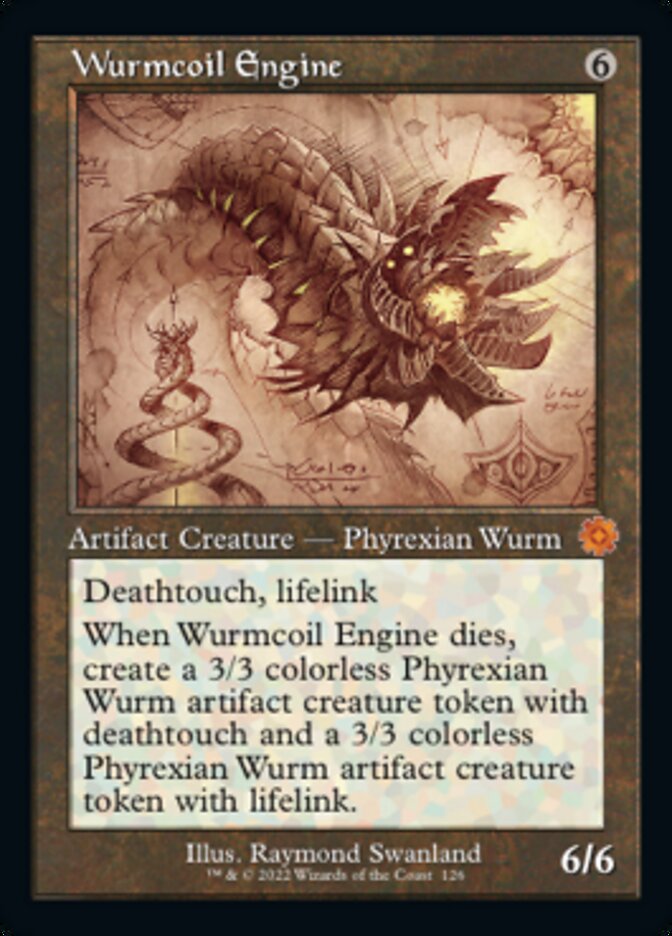 Wurmcoil Engine (Retro Schematic) [The Brothers' War Retro Artifacts] | Jack's On Queen