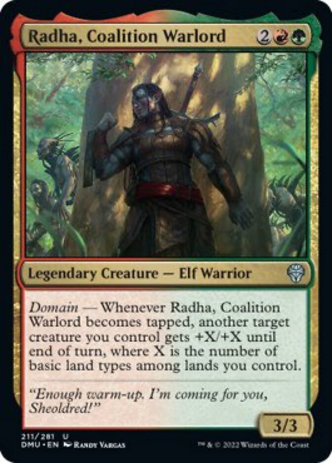 Radha, Coalition Warlord [Dominaria United] | Jack's On Queen