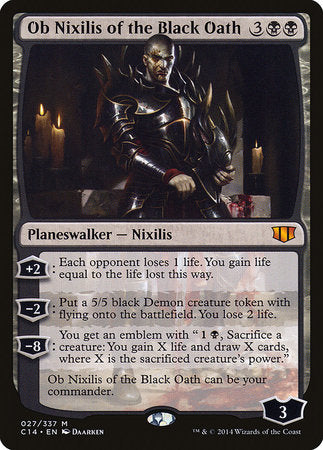 Ob Nixilis of the Black Oath [Commander 2014] | Jack's On Queen