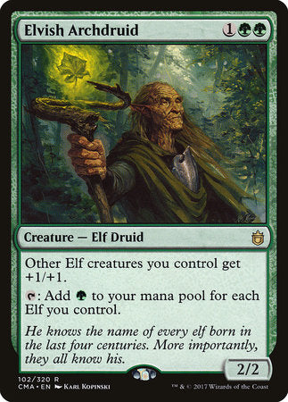 Elvish Archdruid [Commander Anthology] | Jack's On Queen