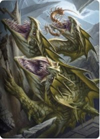 Grakmaw, Skyclave Ravager Art Card [Zendikar Rising Art Series] | Jack's On Queen