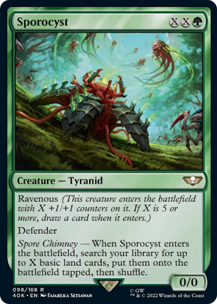 Sporocyst (Surge Foil) [Universes Beyond: Warhammer 40,000] | Jack's On Queen