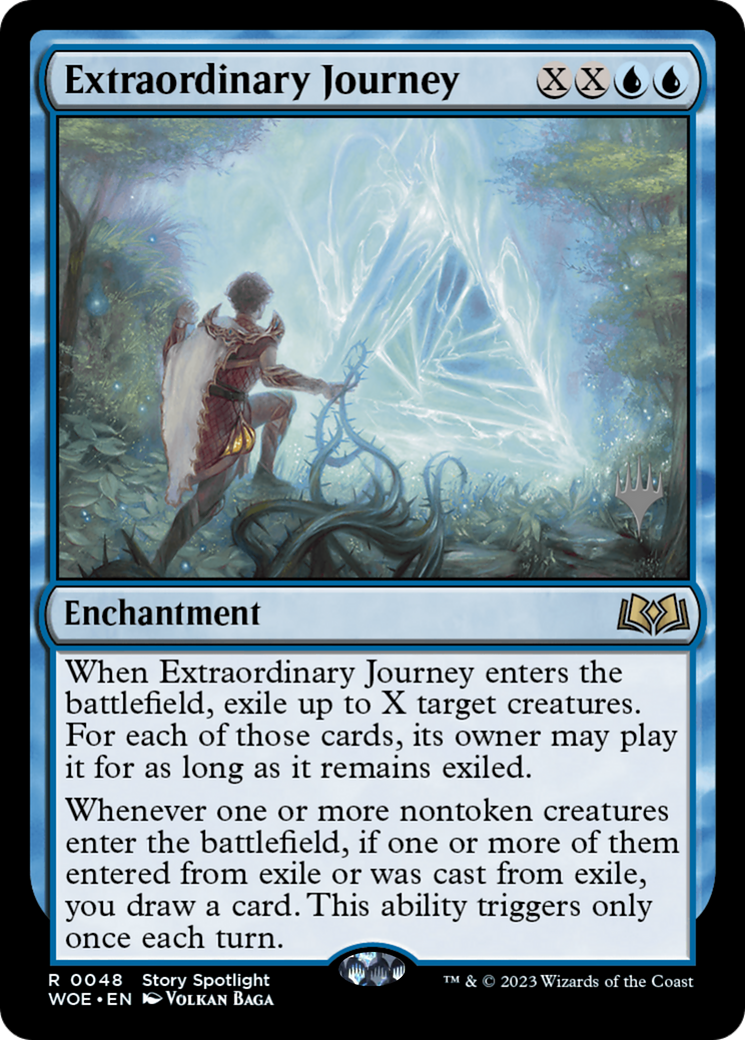 Extraordinary Journey (Promo Pack) [Wilds of Eldraine Promos] | Jack's On Queen