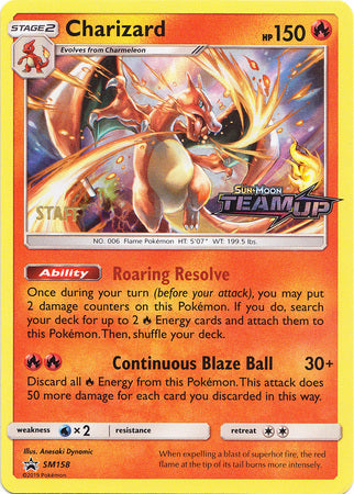 Charizard (SM158) (Staff) [Sun & Moon: Black Star Promos] | Jack's On Queen