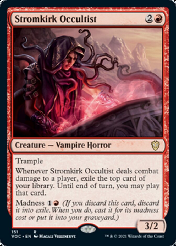 Stromkirk Occultist [Innistrad: Crimson Vow Commander] | Jack's On Queen