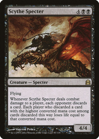 Scythe Specter [Commander 2011] | Jack's On Queen