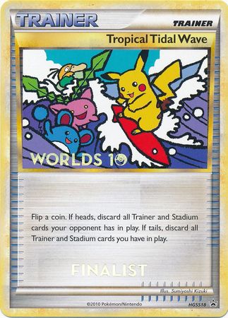 Tropical Tidal Wave (HGSS18) (Finalist) [HeartGold & SoulSilver: Black Star Promos] | Jack's On Queen