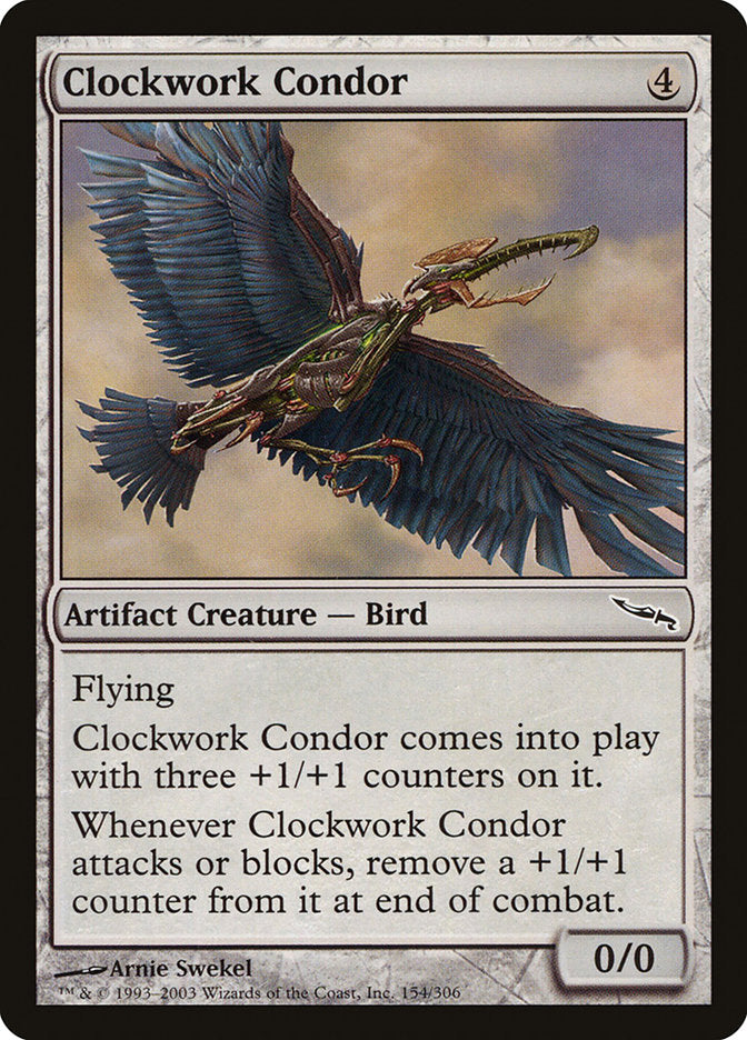 Clockwork Condor [Mirrodin] | Jack's On Queen