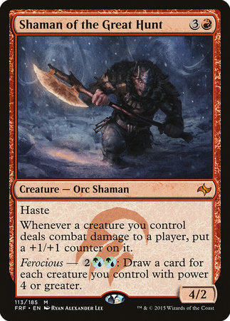Shaman of the Great Hunt [Fate Reforged] | Jack's On Queen