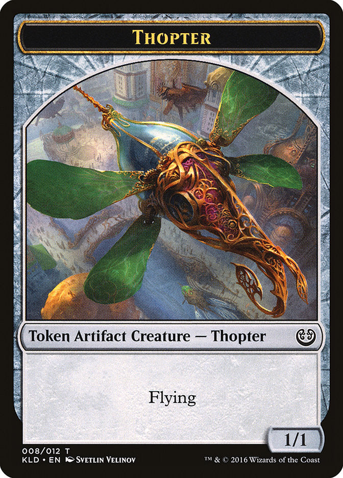 Thopter (008/012) [Kaladesh Tokens] | Jack's On Queen