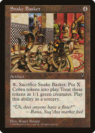 Snake Basket [Visions] | Jack's On Queen