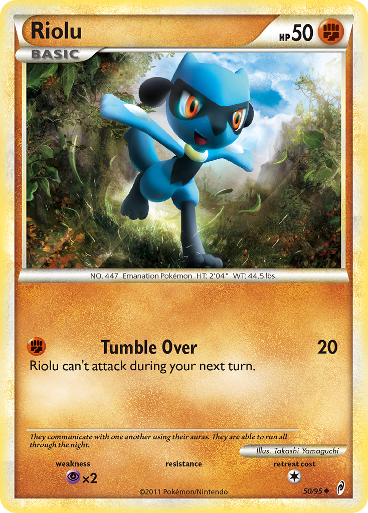 Riolu (50/95) [HeartGold & SoulSilver: Call of Legends] | Jack's On Queen