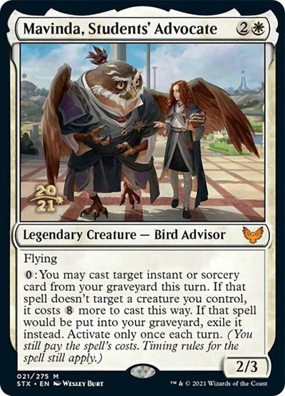 Mavinda, Students' Advocate [Strixhaven: School of Mages Prerelease Promos] | Jack's On Queen