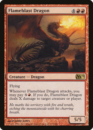 Flameblast Dragon [Magic 2012] | Jack's On Queen