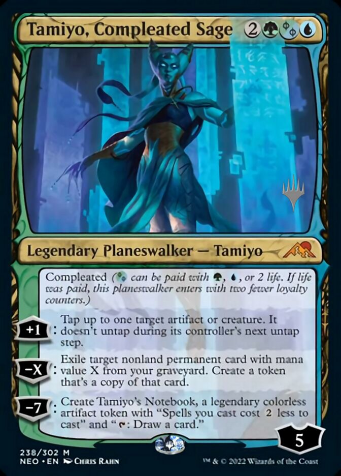 Tamiyo, Compleated Sage (Promo Pack) [Kamigawa: Neon Dynasty Promos] | Jack's On Queen