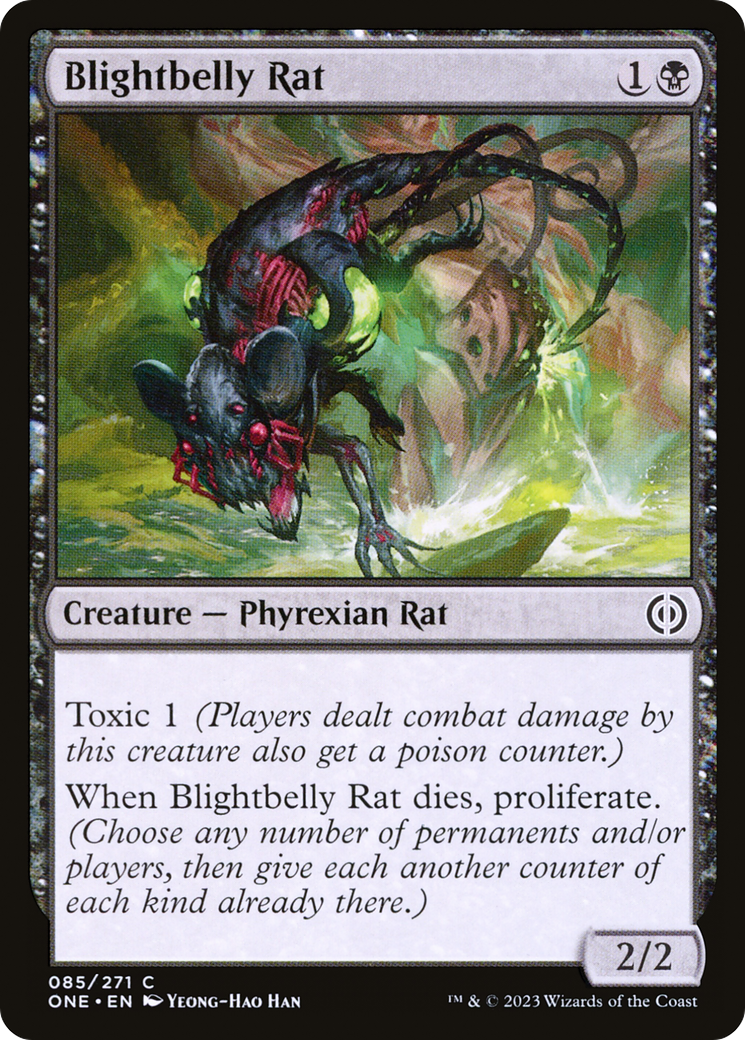 Blightbelly Rat [Phyrexia: All Will Be One] | Jack's On Queen