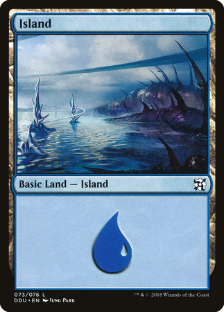 Island (73) [Duel Decks: Elves vs. Inventors] | Jack's On Queen