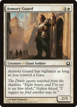 Armory Guard [Return to Ravnica] | Jack's On Queen