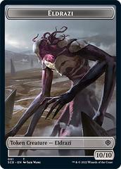 Eldrazi // Soldier Double-Sided Token [Starter Commander Decks] | Jack's On Queen