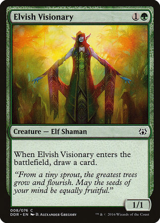 Elvish Visionary [Duel Decks: Nissa vs. Ob Nixilis] | Jack's On Queen