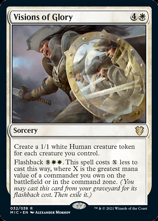 Visions of Glory [Innistrad: Midnight Hunt Commander] | Jack's On Queen
