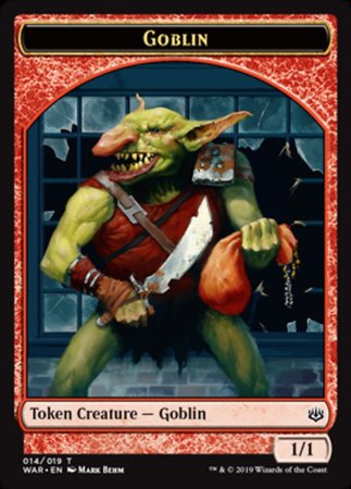 Goblin Token [War of the Spark Tokens] | Jack's On Queen