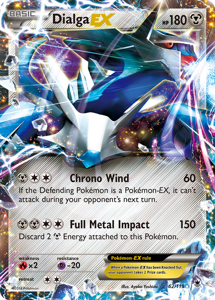 Dialga EX (62/119) [XY: Phantom Forces] | Jack's On Queen