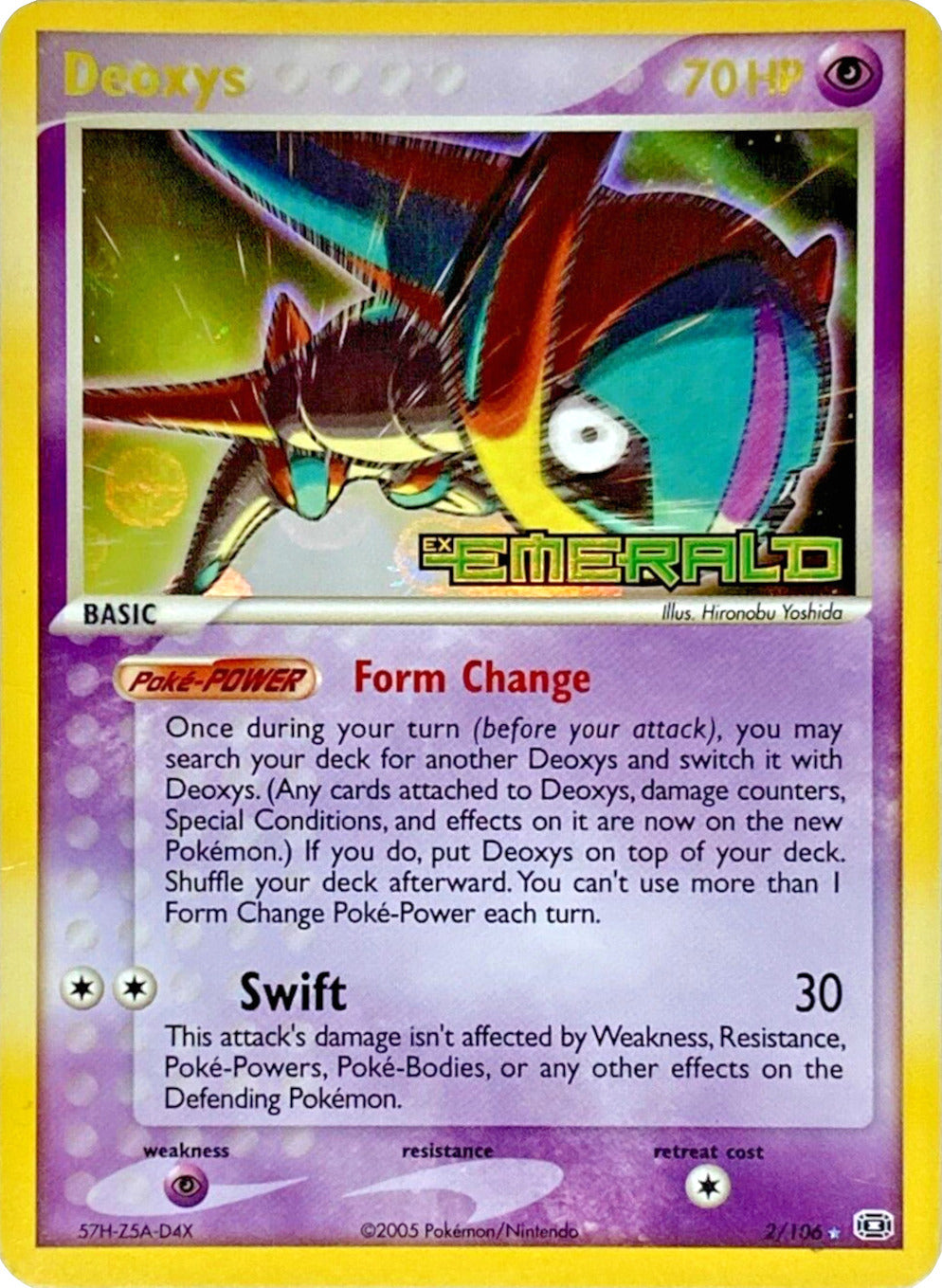 Deoxys (2/106) (Stamped) [EX: Emerald] | Jack's On Queen
