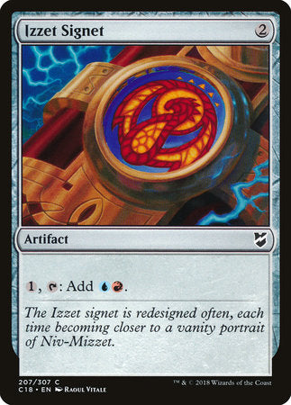 Izzet Signet [Commander 2018] | Jack's On Queen