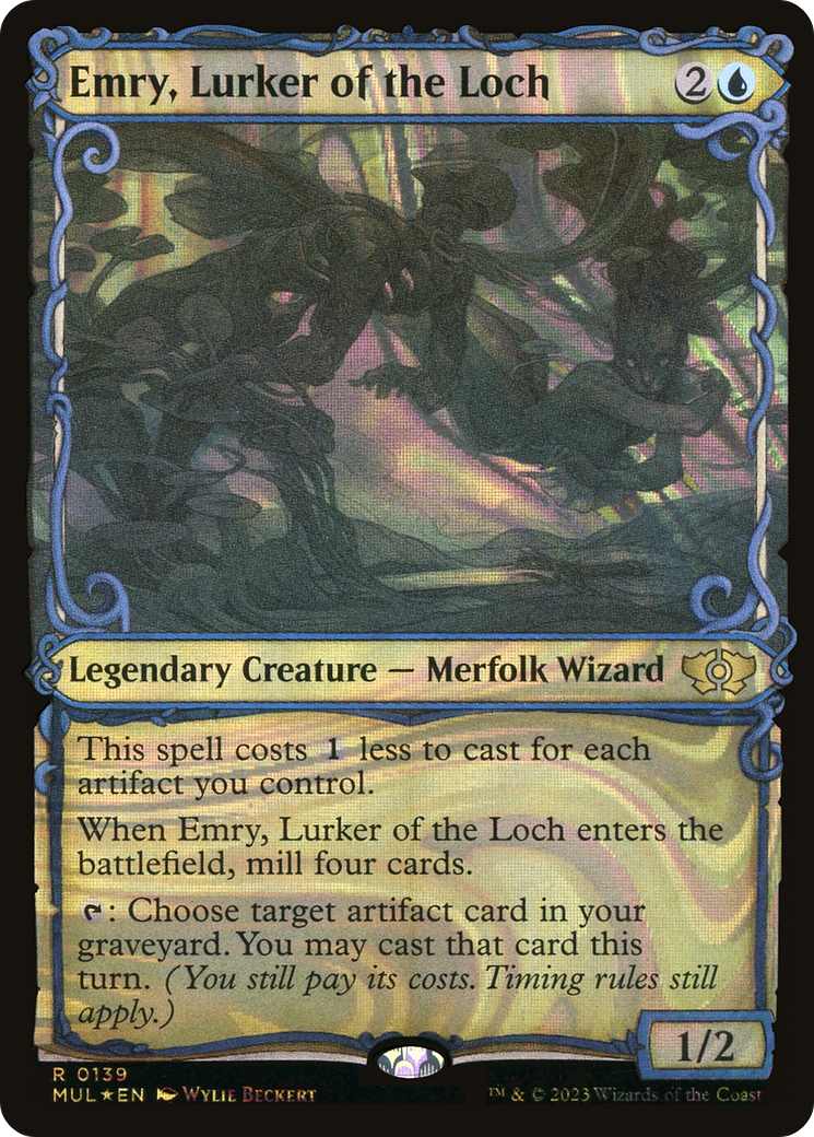 Emry, Lurker of the Loch (Halo Foil) [Multiverse Legends] | Jack's On Queen