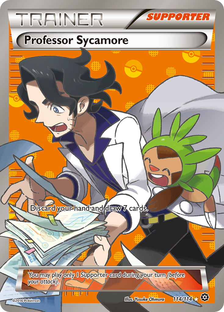 Professor Sycamore (114/114) [XY: Steam Siege] | Jack's On Queen