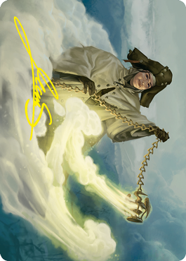 Traveling Minister Art Card (Gold-Stamped Signature) [Innistrad: Crimson Vow Art Series] | Jack's On Queen